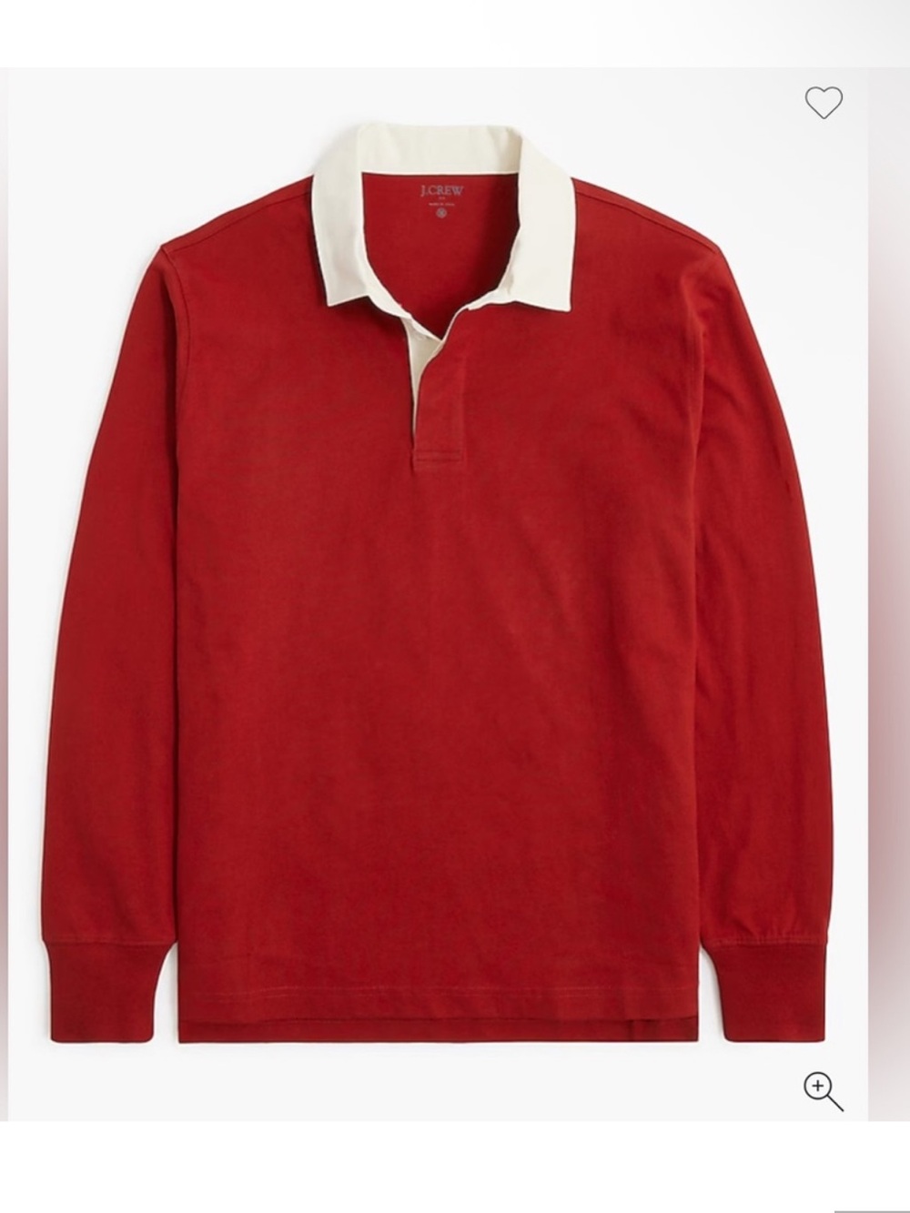 New j crew factory rugby shirt